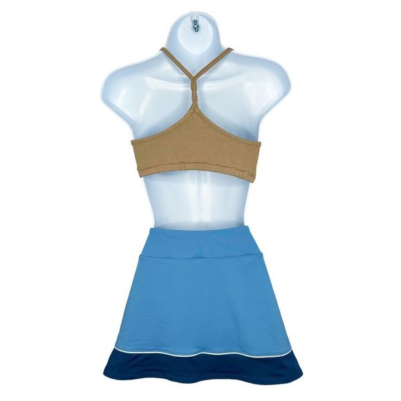Lija 13” Blue Color Block Tennis Skort - Size Small - Picture 5 of 7
